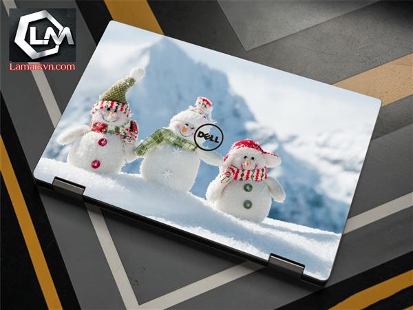Ảnh đại diện sản phẩm Dán skin laptop tết , giáng sinh , ông già noel D404